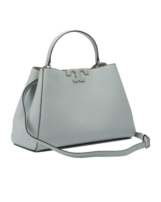 Tory Burch Gray Large Eleanor Tote Bag
