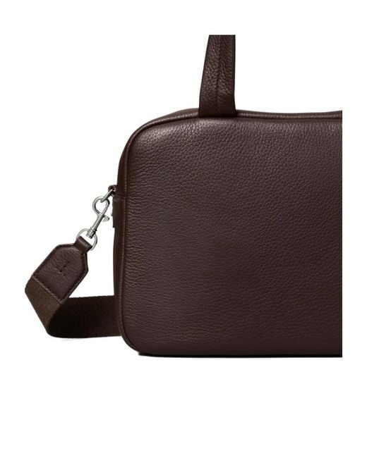 Tory Burch Brown Minimalist Leather Tote Bag