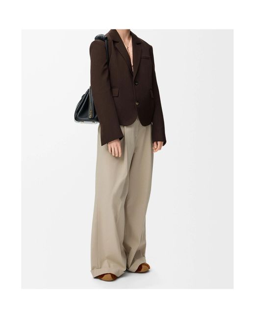 Loewe Pink V-Neck Knitted Jumper