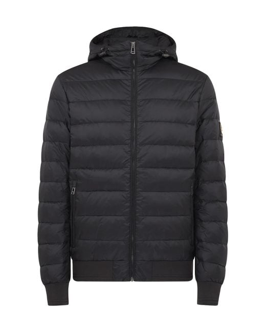 Belstaff Black Control Down Jacket for men