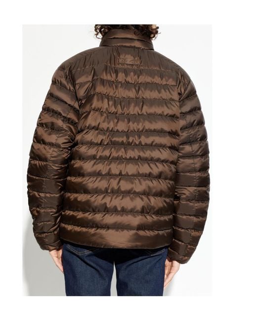 Canada Goose Brown Stand-Collar Down Jacket for men