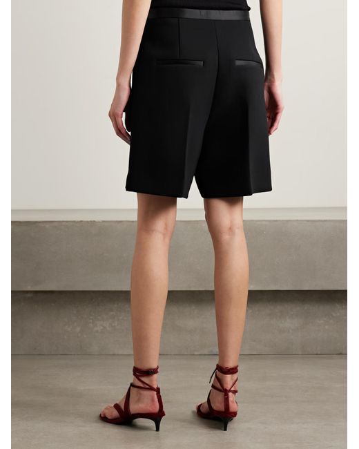 Khaite Black Micha Shorts