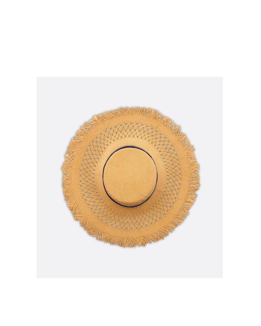 Dior Metallic Iviera Naughtily-D Large Brim Hat