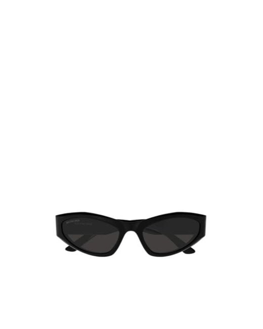 Balenciaga Black Eyewear Cat-Eye Frame Sunglasses
