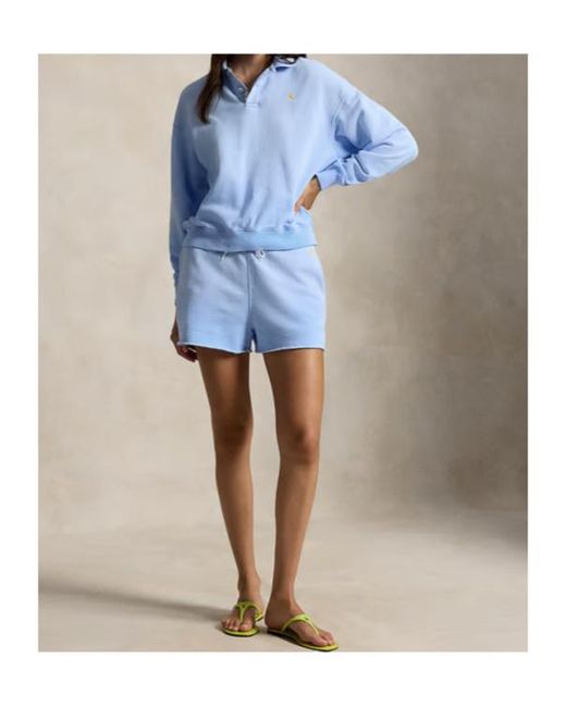 Polo Ralph Lauren Blue Long-Sleeved Polo Shirt