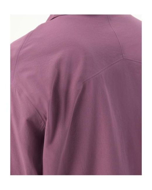 Veilance Purple Cusec Shirt Ls for men