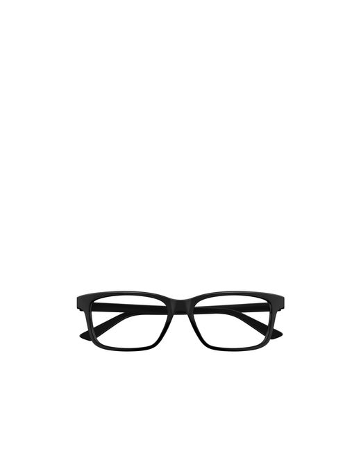 Bottega Veneta White Eyewear Rectangular Frame Glasses for men