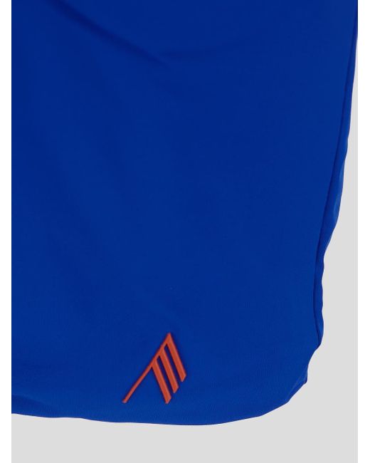 The Attico Blue The Pencil Skirt