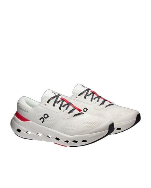 On Shoes White Cloudrunner 3 Running Shoes for men