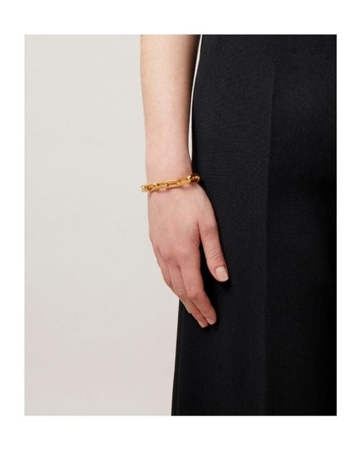Mulberry Metallic Softie Chain-Link Bracelet