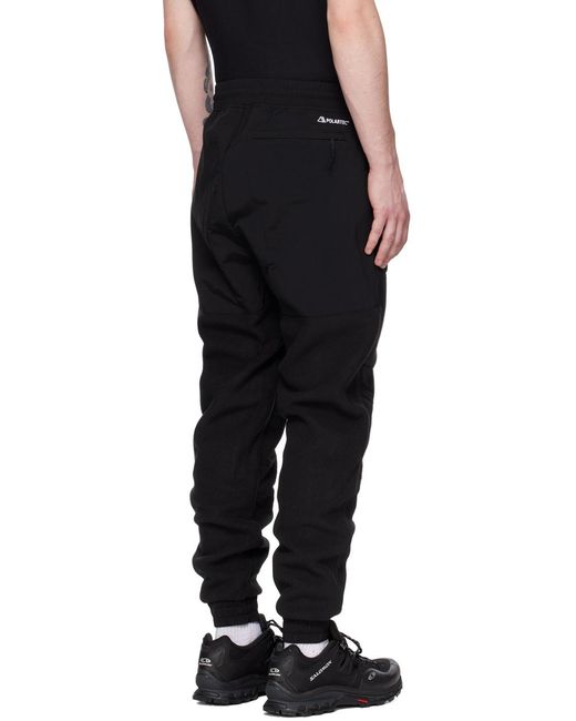 The North Face Black Logo-Printed Track Pants for men
