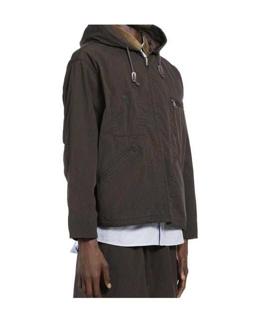 Comme des Garçons Gray Long-Sleeve Casual Jacket for men