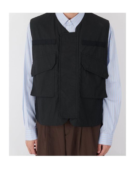 Comme des Garçons Black Sleeveless Vest for men