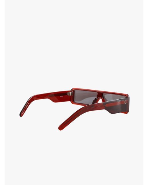 Rick Owens White Geth Rectangle-Frame Sunglasses for men