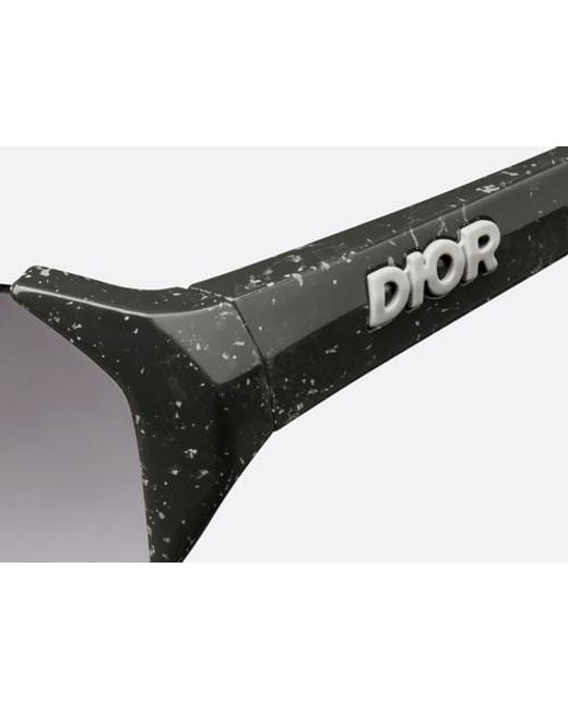 Dior White Rimless Sunglasses for men