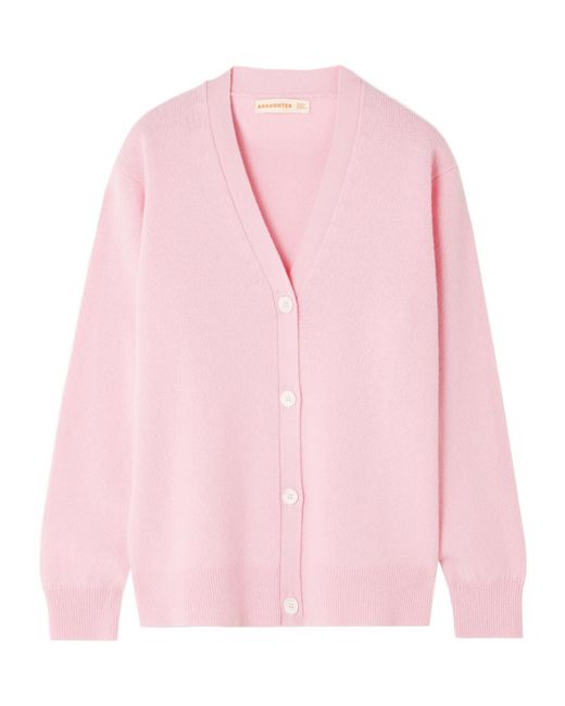 &Daughter Pink Wool Cardigan