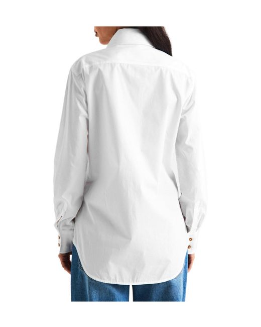 Vivienne Westwood White Button-Front Shirt