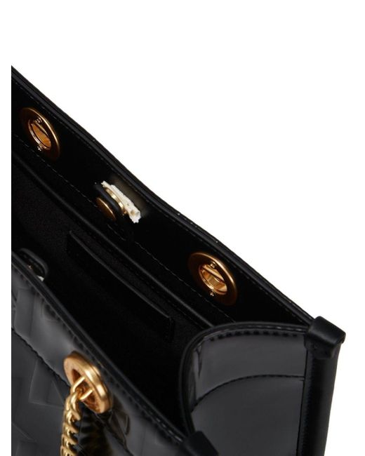 Karl Lagerfeld Black Small K/Skuare Tote Bag