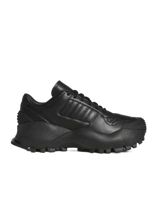 ADIDAS X WILLY CHAVARRIA Black X Willy Chavarria Lace-Up Sneakers for men