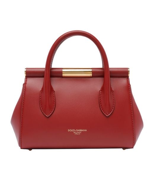 Dolce & Gabbana Red Marlene Handbag