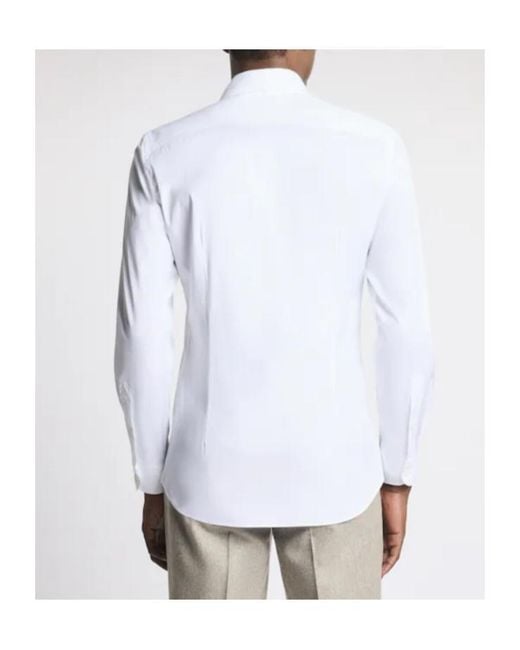 Fay White Regular Fit Shirt for men