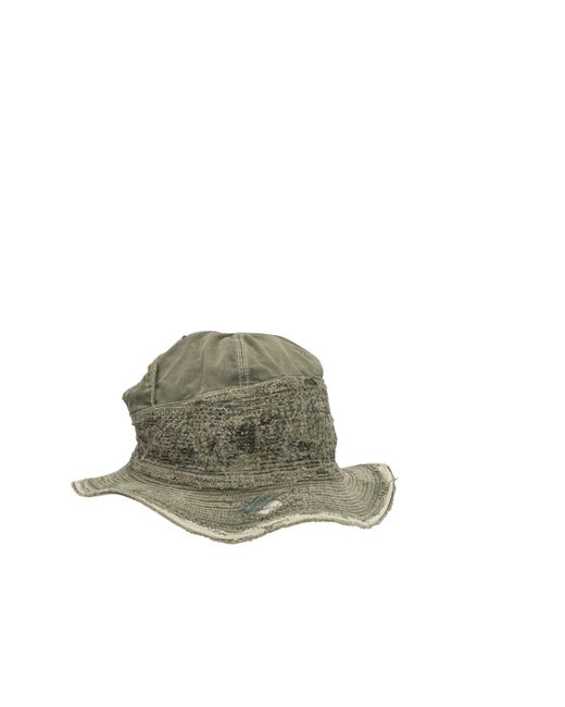 Kapital Green Wide-Brimmed Fisherman's Hat for men