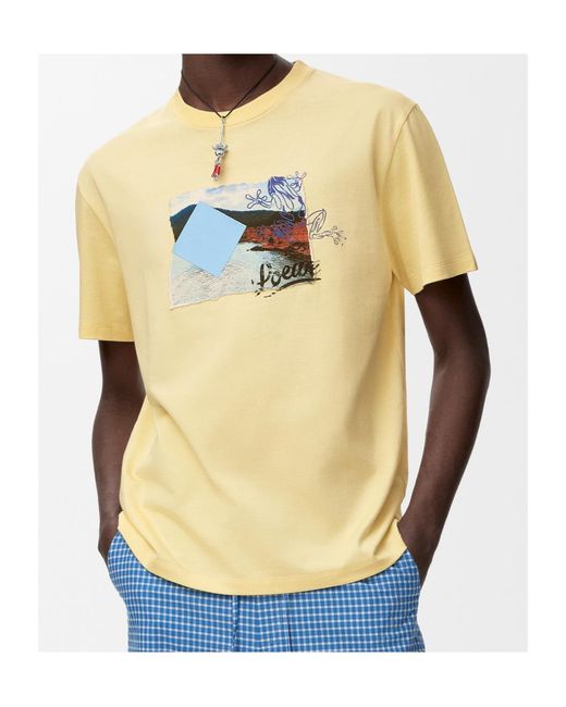 Loewe Metallic Short-Sleeved T-Shirt for men