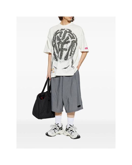 PDF CHANNEL White Printed T-Shirt for men