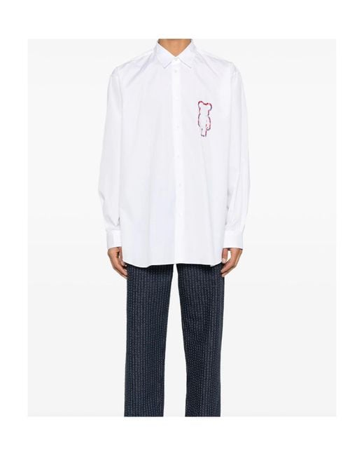 Comme des Garçons White Shirt Woven Clothing for men
