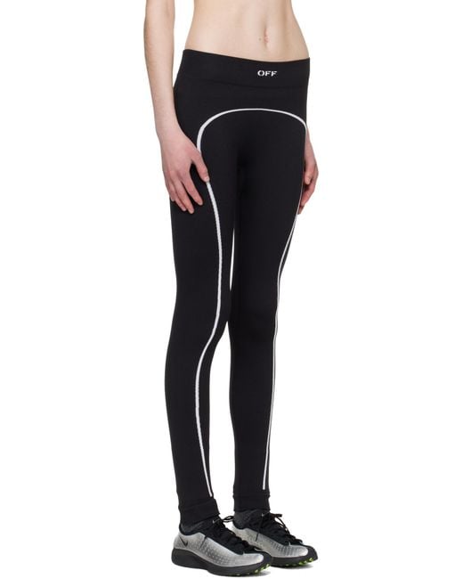 Off-White c/o Virgil Abloh Black Seamless Leggings
