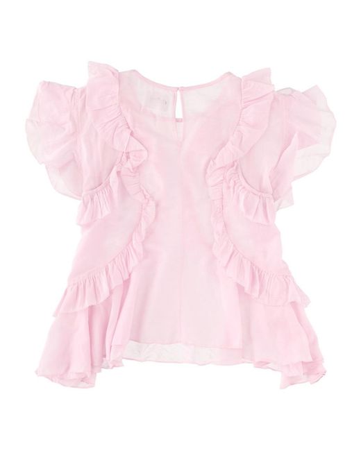 Isabel Marant Pink Nalou Top