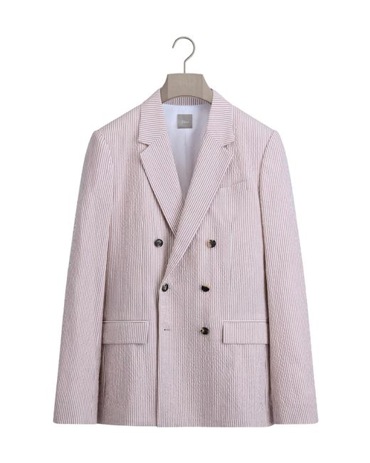 Dior Purple Iviera Double-Breasted Jacket for men