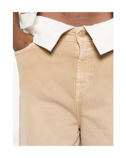 7 For All Mankind Natural Belt Loop Jeans