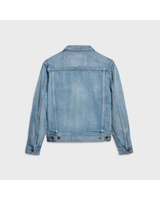 Céline Blue Trucker Jacket for men