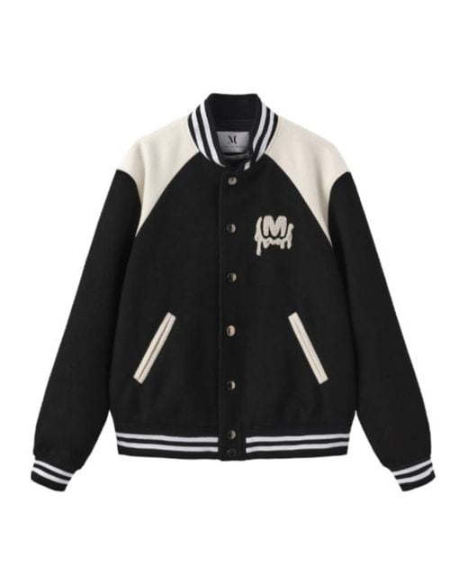 Marissa Chiara Black Long-Sleeved Jacket for men