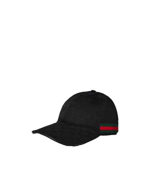 Gucci Black Baseball Cap for men