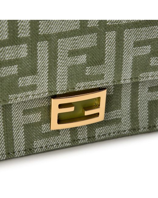 Fendi Metallic Minimalist Fashion Chain Bag