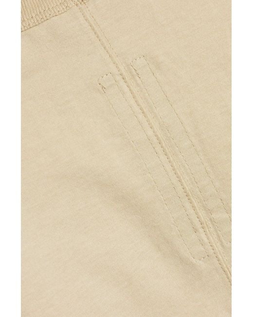 Rick Owens White Short Sleeved Crewneck T-Shirt for men