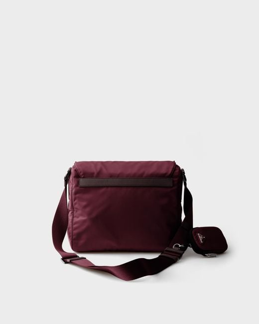 Prada Purple Re-Nylon Shoulder Bag