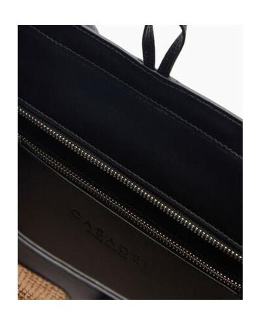 Casadei Black Beaurivage Tote Bag