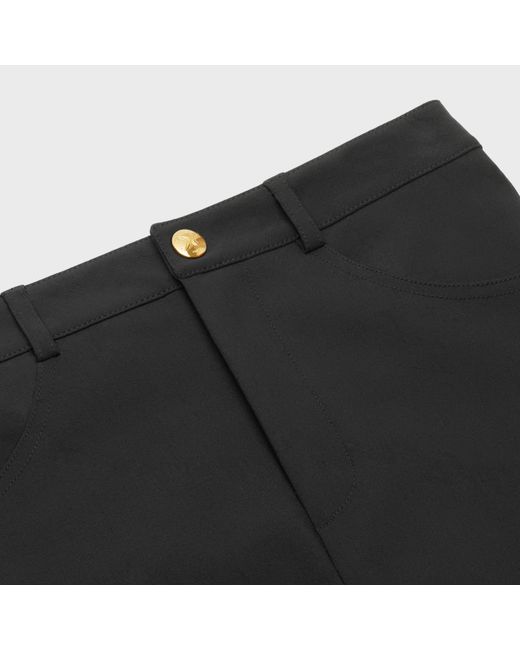 Céline Black Riding Pants