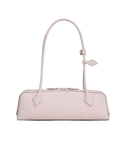 Alaïa Pink Alaïa Le Teckel Medium Shoulder Bag