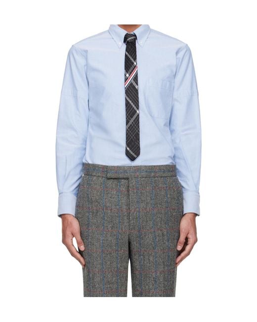 Thom Browne Purple Classic Button-Up Shirt for men
