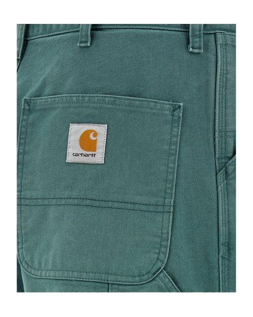 Carhartt Green Single Knee Pants for men