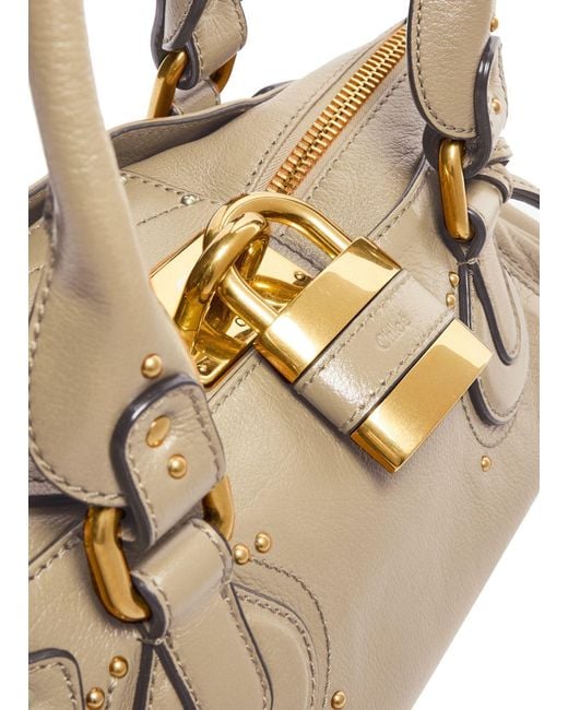 Chloé Natural Paddington Small Handbag