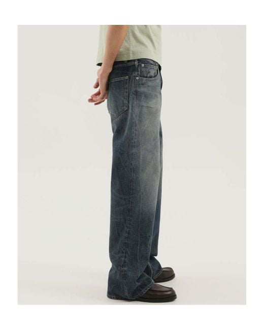 1989 STUDIO Blue Wide-Leg Jeans for men