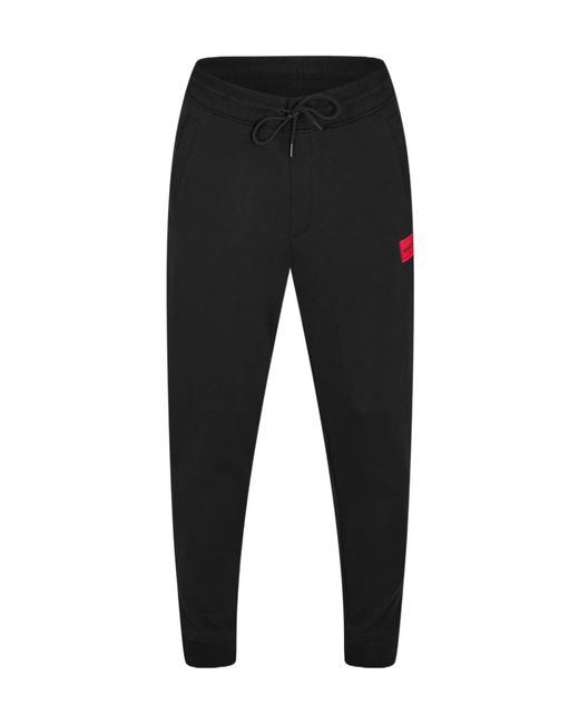 Boss Black Hugo Doak Closed Hem Jogging Bottoms With Logo Detail for men