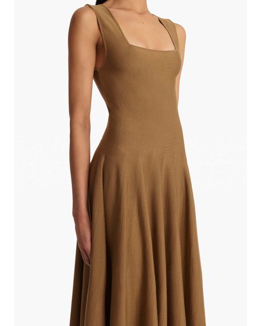 Khaite Brown Jodie Dress