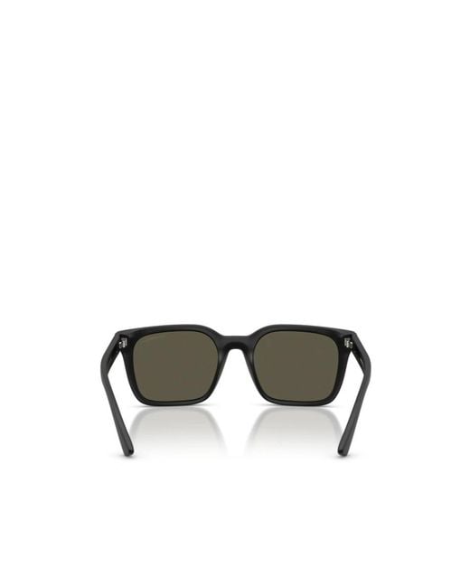 Emporio Armani Multicolor Rectangle-Frame Sunglasses for men