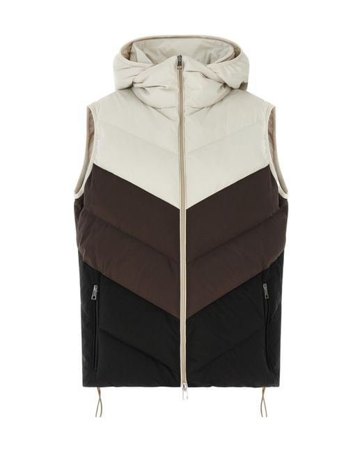Kiton White Zippered Vest